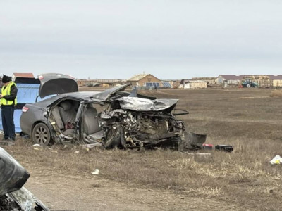 БҚО-да жантүршігерлік жол апатынан 8 адам қаза тапты (ВИДЕО)