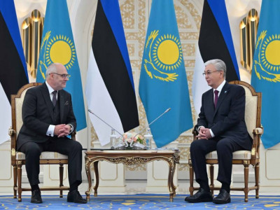 Қазақстан мен Эстония президенттері келіссөз жүргізді