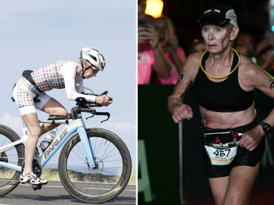 80 жастағы әже IRONMAN жарысын аяқтаған тарихтағы ең қарт адам атанды