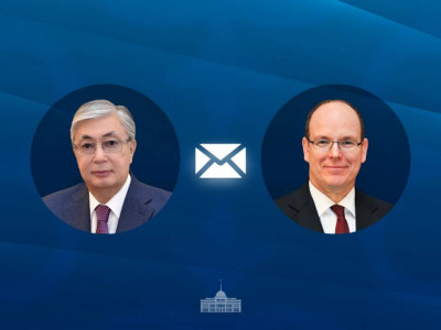 Президент Монако Князіне құттықтау жеделхатын жолдады