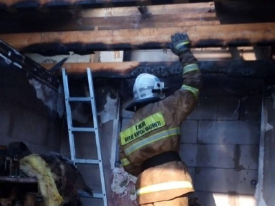 Қосшыда ет дүкені өртенді