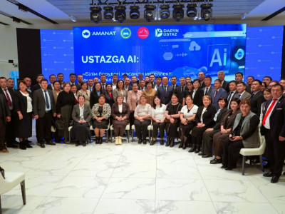 Түркістанда мұғалімдерге арналған «Ustazga AI» платформасы таныстырылды