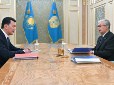 Президент Мемлекеттік кеңесші Ерлан Қаринді қабылдады