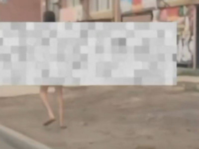 Атырауда көшеде жалаңаш жүрген ер адам ұсталды