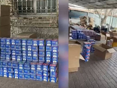 Алматыда ірі көлемде тыйым салынған темекі өнімдері тәркіленді