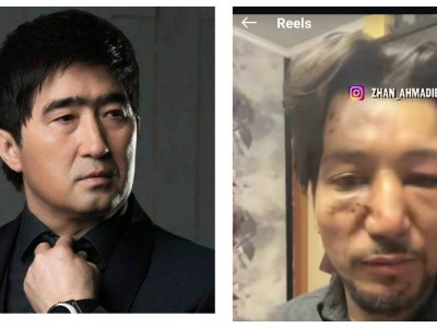 «Күшіктерін жіберді»: Мұқасан Шахзадаев жас әншіні аяусыз ұрып-соққан (ВИДЕО)