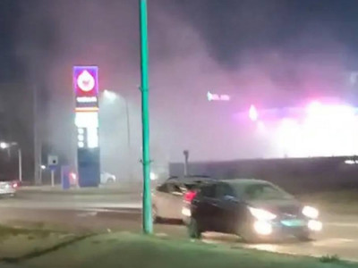 Ақтауда жанармай бекеті өртенді