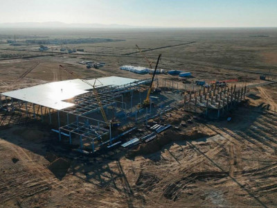 Абай облысында жылына 11 мың тоннадан астам өнім шығаратын ет комбинаты салынып жатыр