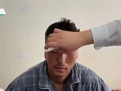 Жамбыл облысында әскери қызметкер басына бөтелке жарам деп жанарын жарақаттады