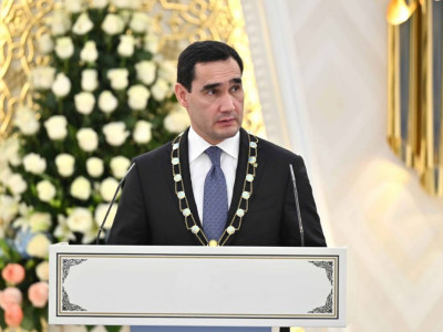 Бұл марапатты Түрікменстан халқына көрсеткен құрметіңіз деп білемін – Сердар Бердімұхамедов