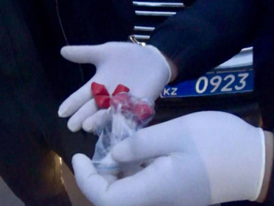 Павлодарда магнит арқылы есірткі жасырып жүрген күдікті ұсталды