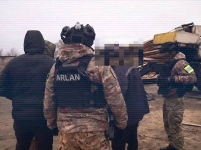 Қостанай облысында заңсыз ағаш кесумен айналысқан топ ұсталды (ВИДЕО)