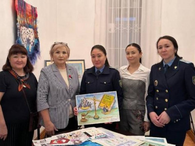 Астанада «Заң және тәртіп баланың көзімен» атты сурет байқауының жеңімпаздары марапатталды