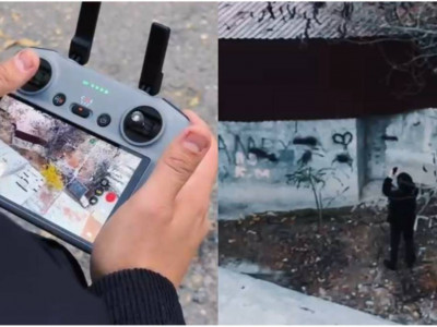 Шымкентте полицейлер дрон арқылы есірткі жасырған жігітті ұстады