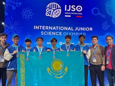 Қазақстандық оқушылар халықаралық олимпиадада алты медаль иеленді