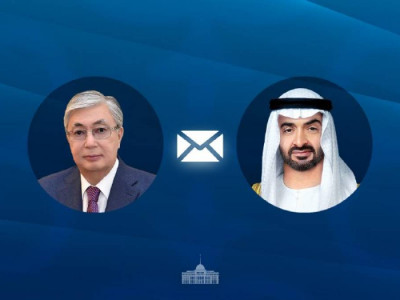 Мемлекет басшысы Біріккен Араб Әмірліктерінің Президентін құттықтады