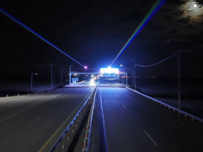 Қарағанды – Балқаш автожолында 14 кешенді лазерлік жарық орнатылды