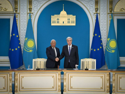 Қасым-Жомарт Тоқаев пен Антониу Кошта бірлескен мәлімдеме жасады