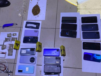 Оралда абақтыға 17 телефон алып кірмек болғандар ұсталды