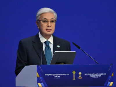 Президент «Алтын сапа», «Парыз» сыйлығының лауреаттарын марапаттау рәсімінде сөз сөйледі