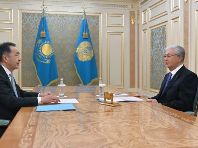 Мемлекет басшысы Бақытжан Сағынтаевты қабылдады