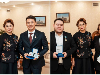 Иманбек Зейкенов пен Еркебұлан Тоқтар мемлекеттік наградамен марапатталды