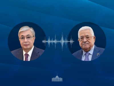 Мемлекет басшысы Палестина президентімен телефон арқылы сөйлесті