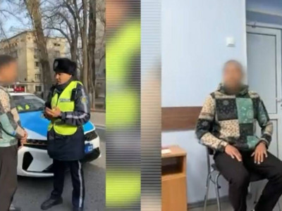 Алматыда есірткі шегіп алған жүргізуші ұсталды