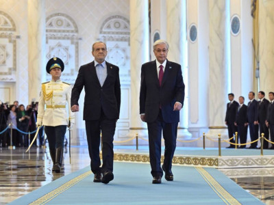 Ақордаға Иран Президенті келді