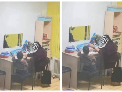 Қарағанды облысында логопед сабақ кезінде баланы ұрып жіберген (ВИДЕО)