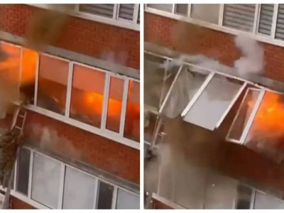 Оралда 5 қабатты үйде қуатты жарылыс болды