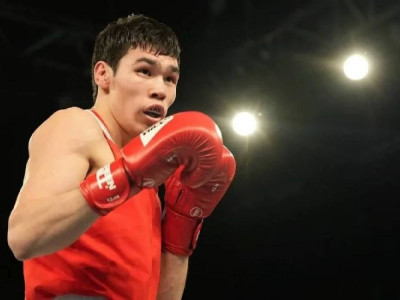 Боксшы Сабыржан Аққалықов әлем чемпионатында күміс жүлде иеленді