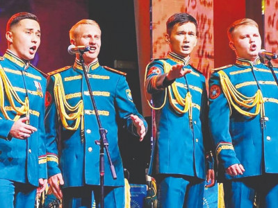 Ұлттық ұланның әскери қызметшісі  әнімен әлеуметтік желіні тәнті етті