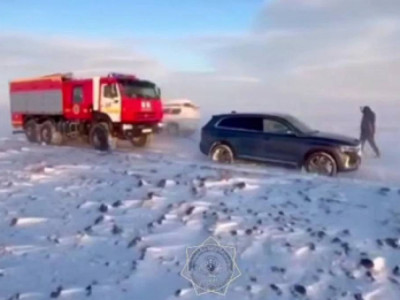 Батыс Қазақстанда қар құрсауында қалған 4 адам құтқарылды