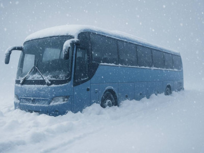 Ақтөбе облысында шетелдік азаматтар қар құрсауында қалып қойған
