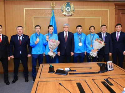 Қарағанды облысында Сурдлимпиада жүлдегерлеріне сыйақы берілді