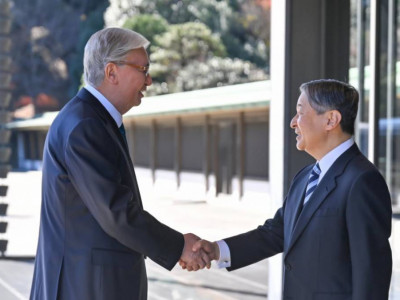 Мемлекет басшысы Жапония Императорының сарайына барды