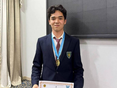 Ақтаулық оқушысы Еуразиялық информатика олимпиадасының алтын жүлдегері атанды