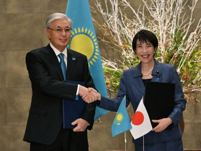 Президент пен Жапонияның Премьер-министрі Бірлескен мәлімдеме қабылдады