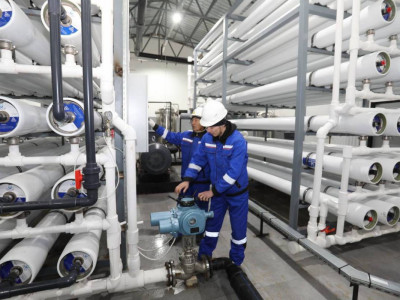 Маңғыстау облысында су тұщыту зауыты іске қосылды