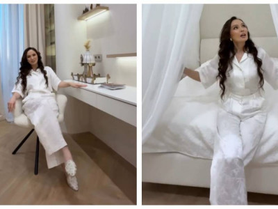 Жұлдыз Әбдікәрімова Астанадан алған пәтерін көрсетті (ВИДЕО)