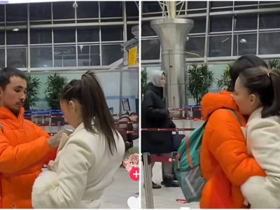 «Талғамы жоқ па?»: Танымал рэпермен құшақтасып тұрған Индира Елемес қызу талқыға түсті (ВИДЕО)