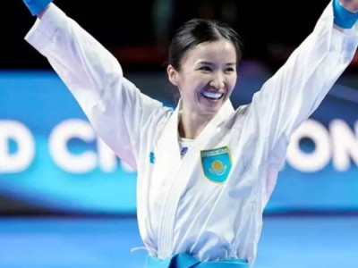 Әлем чемпионы Мөлдір Жаңбырбай әлемдік каратэшілер рейтингінде көш бастады