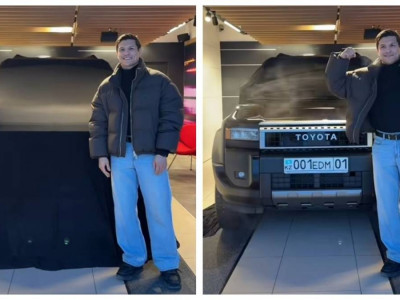 "Көрімдік күтемін": Данияр Елеусінов су жаңа көлік сатып алды