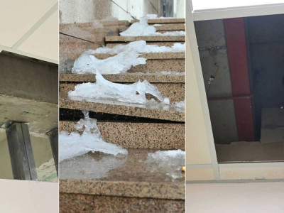 Жетісайда құрылысына 8,5 млрд теңге жұмсалған жаңа мектеп апатты жағдайда тұр