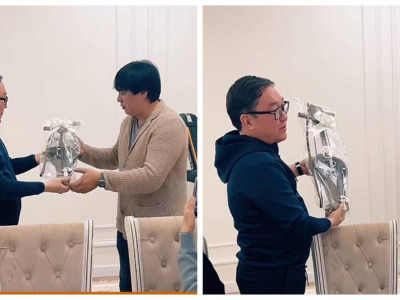 «Ән шығару керек болды»: Қызылордалық тұрғын әнші «Бүркітке» қобыз сыйлады