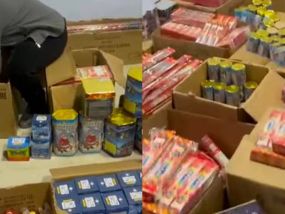 Шымкентте қауіпті пиротехникалық бұйымдар тәркіленді