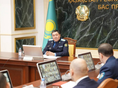 Бас көлік прокуратурасы құқық бұзушылықтың алдын алу жөніндегі Үйлестіру кеңесінің отырысын өткізді