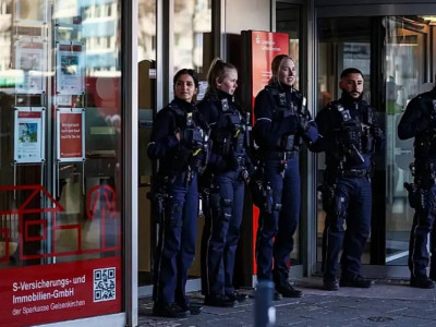 Германияда ұрылар банктен 90 млн еуро ұрлап кеткен