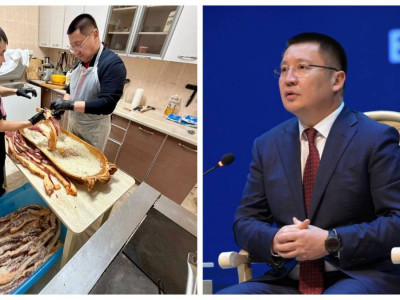 Павлодар облысы әкімінің ет тұздап жатқан фотосы қызу талқыға түсті